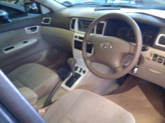 รถบ้านฝากขายร้อนๆ TOYOTA COROLLA ALTIS 1.6 cc ปี 2004 ออโต้ LPG. ราคา 219,000 บาท โทร 0922726669 ตันหยงค่ะ