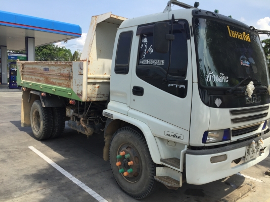 6ล้อดั้ม200แรงISUZU FTR33F2 4-7001438 ปี2550 แม็คโหลด รถสวย สภาพดี รถออกห้างแท้..
