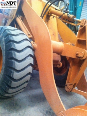 รถตัก KOMATSU 510 7037ชม. มาดูมาลองรถได้ที่บริษัทเลยครับ