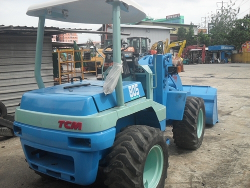 ขายรถตักล้อยาง TCM805 ขายรถตักล้อยาง TCM805