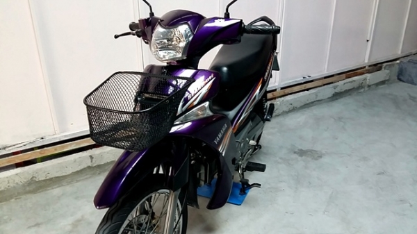 SPARK 115 i สีม่วง สวยไม่เหมือนใคร รถเดือน ตุลาคม ปี 57 ไมล์ 7 พันโล หัวฉีดประหยัดน้ำมันขั้นเทพ โปรโมชั่น แถม 2 รายการ 20900