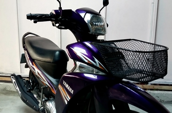 SPARK 115 i สีม่วง สวยไม่เหมือนใคร รถเดือน ตุลาคม ปี 57 ไมล์ 7 พันโล หัวฉีดประหยัดน้ำมันขั้นเทพ โปรโมชั่น แถม 2 รายการ 20900