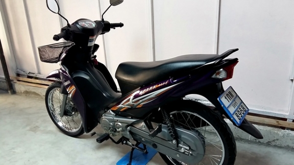 SPARK 115 i สีม่วง สวยไม่เหมือนใคร รถเดือน ตุลาคม ปี 57 ไมล์ 7 พันโล หัวฉีดประหยัดน้ำมันขั้นเทพ โปรโมชั่น แถม 2 รายการ 20900