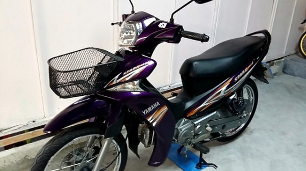 SPARK 115 i สีม่วง สวยไม่เหมือนใคร รถเดือน ตุลาคม ปี 57 ไมล์ 7 พันโล หัวฉีดประหยัดน้ำมันขั้นเทพ โปรโมชั่น แถม 2 รายการ 20900