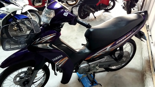 SPARK 115 i สีม่วง สวยไม่เหมือนใคร รถเดือน ตุลาคม ปี 57 ไมล์ 7 พันโล หัวฉีดประหยัดน้ำมันขั้นเทพ โปรโมชั่น แถม 2 รายการ 20900