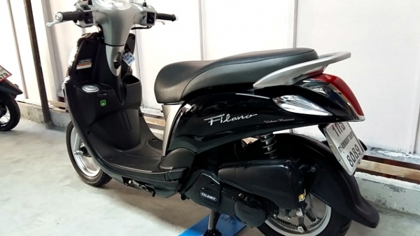 filano  สีดำเทา  รถเดือน กรกฎาคม ปี 56 ไมล์ 2 พันโล ระบบหัวฉีด ประหยัดนํ้ามัน ล้อแมกซ์ไร้ยางใน แถม 2 รายการ 27900