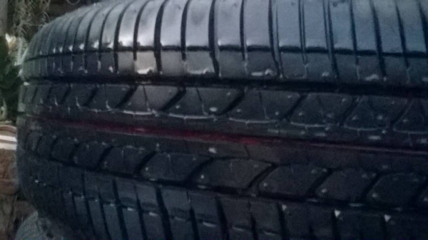 กะทะ154รู100+ยางบิดโตนเส้นสีตุมสวยฝาครอบล้อสวิท