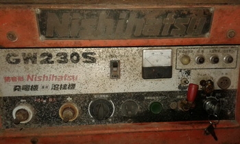 ขาย - เครื่องเชื่อม  ตู้เชื่อม พร้อม ปั่นไฟ denyo 230 s เครื่องดีเชล 2 สูบ  พร้อมใช้งาน เก่าญี่ปุ่นแท้