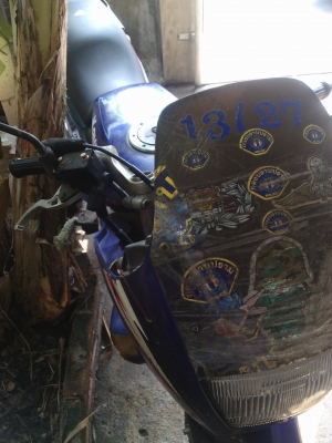 ขาย Kawasaki kr 150แห้งๆมือเดียวออกห้าง จอดนานคนแก่ใช้