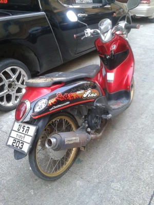 YAMAHA Fino s -ฟีโน่ เอส ปี2011 รถใช้น้อย มีทะเบียนพร้อมโอน