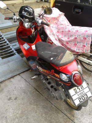 YAMAHA Fino s -ฟีโน่ เอส ปี2011 รถใช้น้อย มีทะเบียนพร้อมโอน