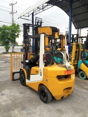 -:-*&bull;*ข า ย ร ถ ย ก นำ เ ข้ า*&bull;*-:-TCM FG25T6 เสาสูง4เมตร แผงวาสไลด์ เกียร์ออโต้ สนใจติดต่อ 083-062-0223