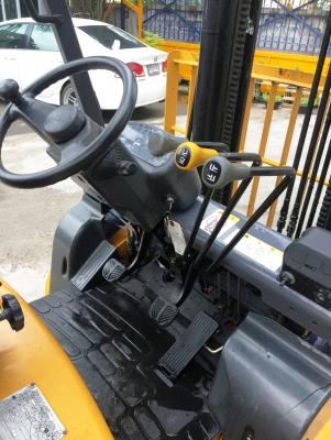 -:-*&bull;*ข า ย ร ถ ย ก นำ เ ข้ า*&bull;*-:-TCM FG25T6 เสาสูง4เมตร แผงวาสไลด์ เกียร์ออโต้ สนใจติดต่อ 083-062-0223