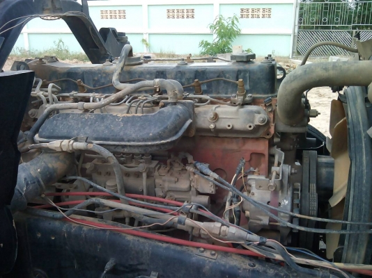 ขาย 10 ล้อดั้มอิซูซุแม่ลูก 2 เพลา 2 คาน เลขตัวรถ FXZ23NFYFK ปี44 เครื่อง 6SD1 240 แรง