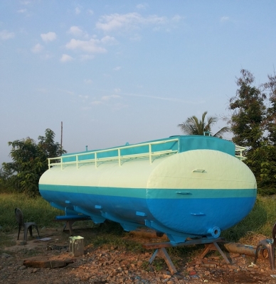 ขายถังน้ำมัน 15000 ลิตรกั้นทะลุ 4 ห้องสภาพสวย