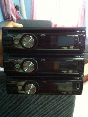 JVC KD-DV5606 เครื่องศูนย์ DVD USB VCD MP3 CD FMไทย AUX ปรีเอ้า มือ2