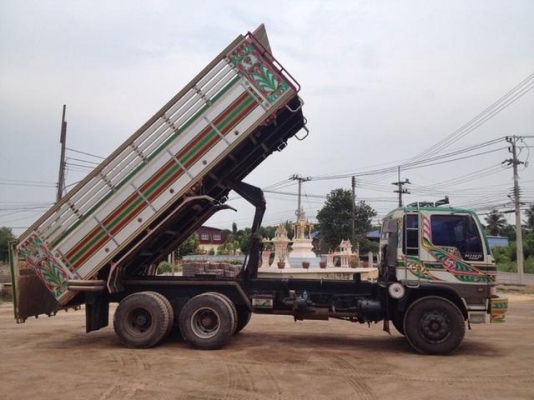 ขาย HINO 3M สองเพลาดั๊ม กระบะเนียม