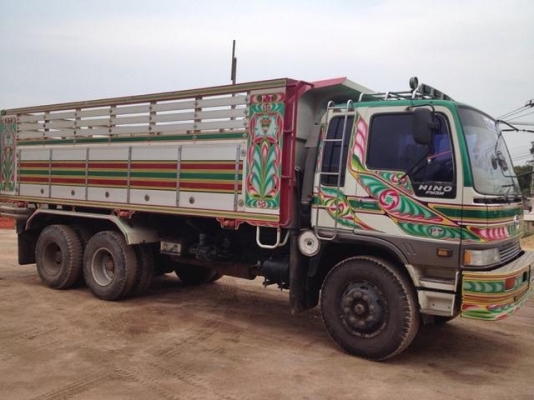 ขาย HINO 3M สองเพลาดั๊ม กระบะเนียม