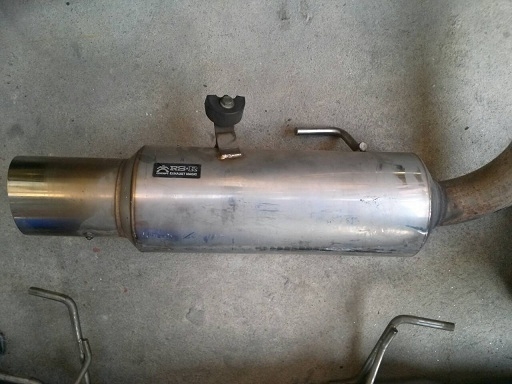 ท่อ rsr ขนาดท่อ 2.2 นิ้ว เป็นสแตนเลส ท่อ rsr ขนาดท่อ 2.2 นิ้ว เป็นสแตนเลส