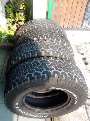 BF All USA. 265/75/16 ปี09 สภาพดี 1ชุด