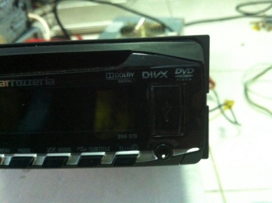 Pioneer DVH-570 DVD USB VCD MP3 CD AUX ปรีเอ้า Video in out มือ2 ญี่ปุ่น