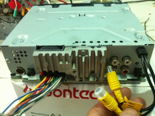 Pioneer DVH-570 DVD USB VCD MP3 CD AUX ปรีเอ้า Video in out มือ2 ญี่ปุ่น