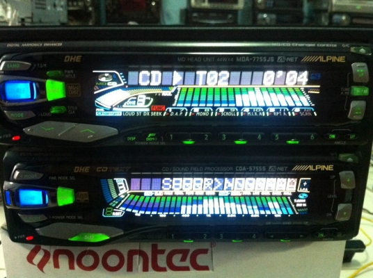Alpine MDA-7755JS/CDA-5755S 24Bit CD MD สไลด์ไฟฟ้า จอกราฟฟิกทั้งคู่ ฟั่งชั่นเยอะ ปรีเอ้า3ชุด สภาพสวย มือ2 ญี่ปุ่น Alpine MDA-7755JS/CDA-5755S 24Bit CD MD สไลด์ไฟฟ้า จอกราฟฟิกทั้งคู่ ฟั่งชั่นเยอะ ปรีเอ้า3ชุด สภาพสวย มือ2 ญี่ปุ่น