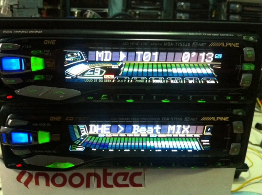 Alpine MDA-7755JS/CDA-5755S 24Bit CD MD สไลด์ไฟฟ้า จอกราฟฟิกทั้งคู่ ฟั่งชั่นเยอะ ปรีเอ้า3ชุด สภาพสวย มือ2 ญี่ปุ่น Alpine MDA-7755JS/CDA-5755S 24Bit CD MD สไลด์ไฟฟ้า จอกราฟฟิกทั้งคู่ ฟั่งชั่นเยอะ ปรีเอ้า3ชุด สภาพสวย มือ2 ญี่ปุ่น