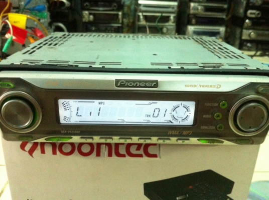 Pioneer DEH-P4750MP MP3 VCD CD FMไทย ปรีเอ้า มือ2