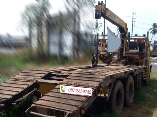 ขายรถ 10 ล้อ 1 เพลา ท้ายลาด ติดเครน TADANO 4 ตัน