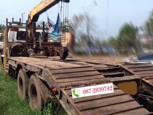 ขายรถ 10 ล้อ 1 เพลา ท้ายลาด ติดเครน TADANO 4 ตัน