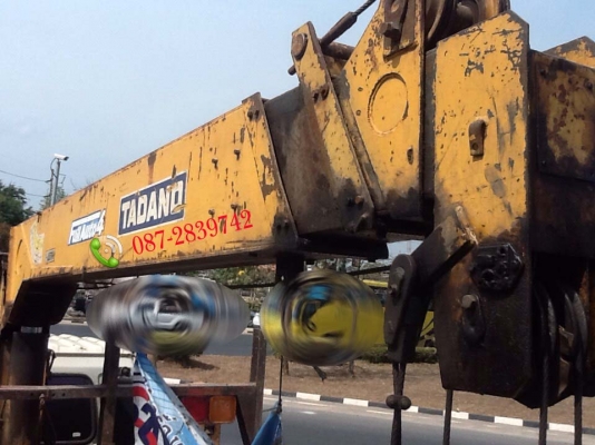 ขายรถ 10 ล้อ 1 เพลา ท้ายลาด ติดเครน TADANO 4 ตัน