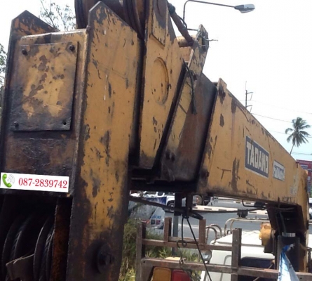 ขายรถ 10 ล้อ 1 เพลา ท้ายลาด ติดเครน TADANO 4 ตัน