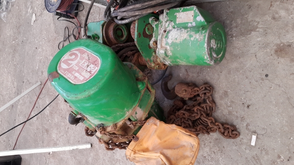 ขายรอกโซ่ รอกไฟฟ้า เครื่องมือช่าง มือสองนำเข้าจากญี่ปุ่น