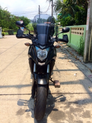 cb500x black ปี 2014 วิ่งน้อย 9xxx พร้อมกระเป๋าข้าง 172000