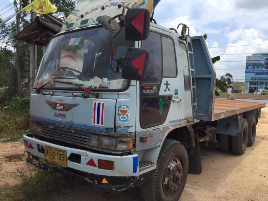 10 ล้อเพลาเดียว 168 แรง HINO KT925 มี 3 คัน วางหัวสิงห์ไฮเทคขายแยกหรือเหมา คันละ 450000