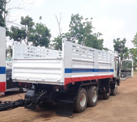 ขายรถพ่วงดัมพ์24ล้อ Sumo 227 เครื่อง EP100TD 314แรงม้า เกียร์อีตั้น หัวสิงห์ไฮเทค ลงเล่มฯแล้ว