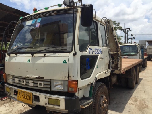 10 ล้อเพลาเดียวมิตรซูฯฟูโซ่ FN515M-A20180 รถสภาพดี คัสซีสวย เครื่องดี ยางสวย