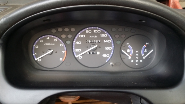 คอนโชลหน้า honda ek  ครบชุด สภาพสวยคับ