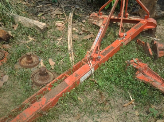 ขายตามสภาพผาลCMTไม่มีใบตามสภาพที่เห็นติดมากับคูโบต้า90แรงมี3กะทู