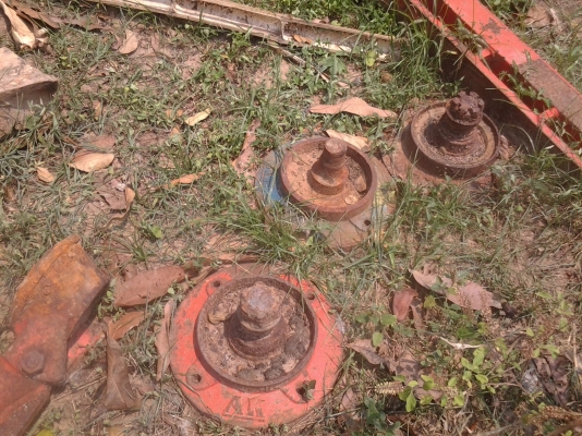 ขายตามสภาพผาลCMTไม่มีใบตามสภาพที่เห็นติดมากับคูโบต้า90แรงมี3กะทู