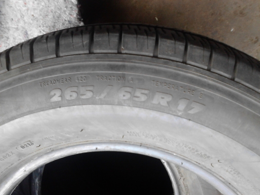 265/65R17 MICHELIN LATITUDE ปี2013 ชุด 4 เส้น ขอดูภาพเต็มชัดทุกมุมมองได้ที่ไลน์ไอดี 081-427-3941
