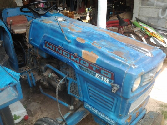ขายตามสภาพรถไถ18ฮิโน๊ะโมะโต๊ะเครื่องปกติแตไดสตาดค้าง
