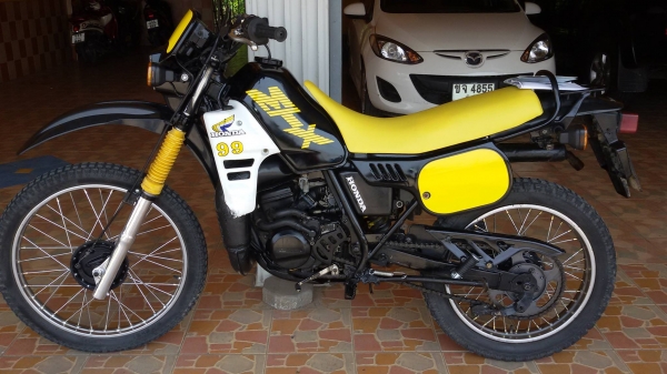 ขาย honda mtx125 เล่มทะเบียนพร้อมโอน รถสวยพร้อมขี่