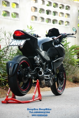 ขาย Kawasaki Z250 สีดำ ปี 2013 Book Service เอกสารพร้อมโอน