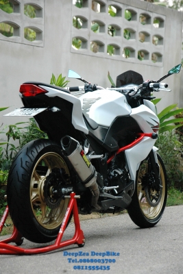 ขาย Kawasaki Z250 ปี 2013 พร้อมของแต่ง Bookservice เอกสารพร้อมโอน