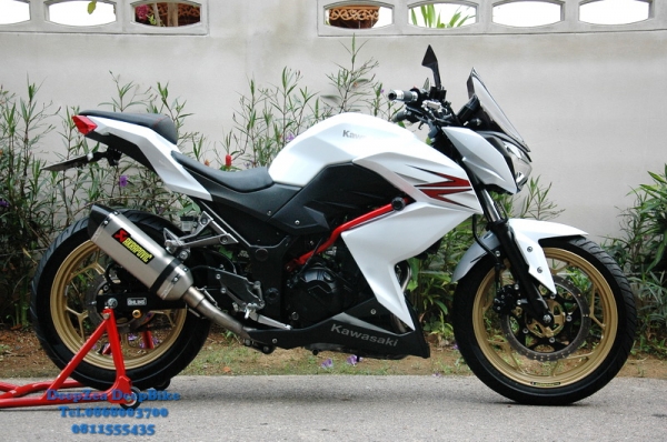 ขาย Kawasaki Z250 ปี 2013 พร้อมของแต่ง Bookservice เอกสารพร้อมโอน