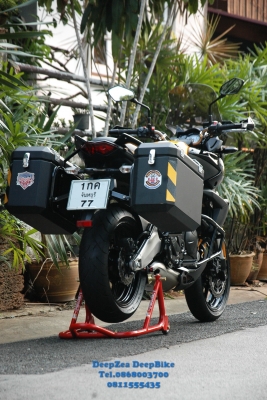 ขาย Kawasaki Versys 650 ABS ปี2012  พร้อมของแต่ง เอกสารพร้อมโอน