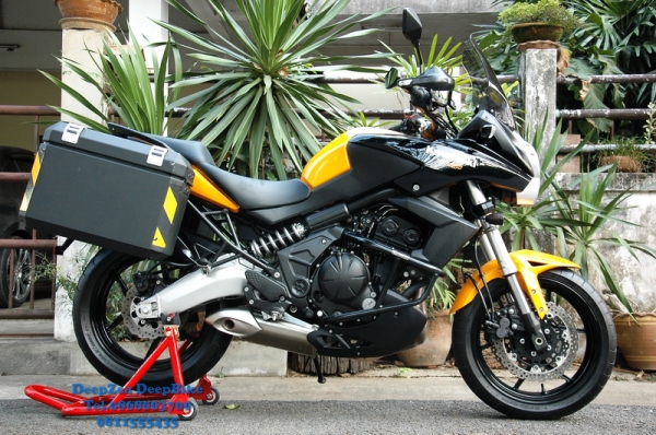 ขาย Kawasaki Versys 650 ABS ปี2012  พร้อมของแต่ง เอกสารพร้อมโอน