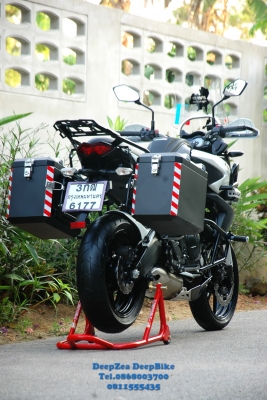 ขาย Kawasaki Versys 650 ABS ปี 2012  พร้อมของแต่ง เอกสารพร้อมโอน